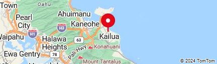 Map of Kailua